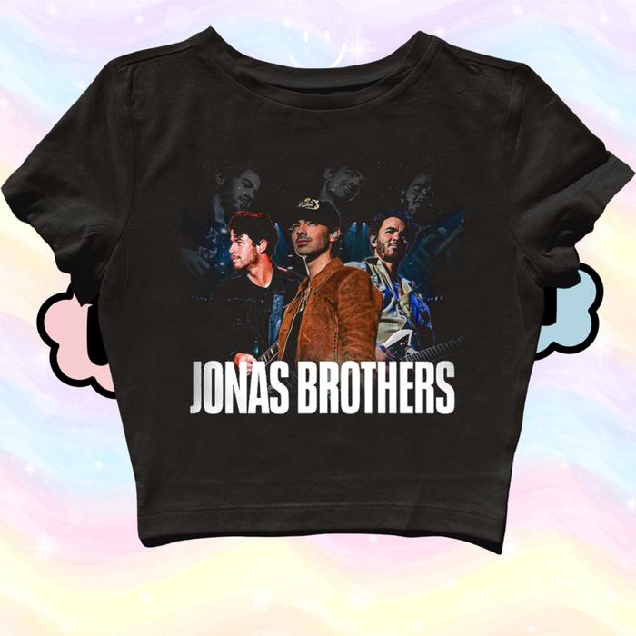STARPERSON | CROP TOP JONAS BROTHERS | GRUNGE | Y2K | METAL | VINTAGE | ANIME | BAND | KPOP | ROCK |