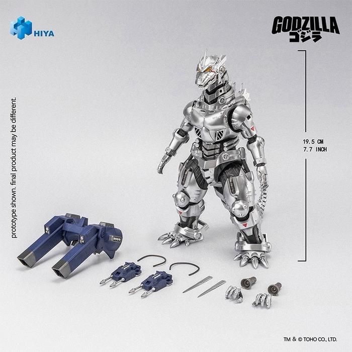 HIYA TOYS EBG0289 Godzilla Against Mechagodzilla (2002) Mechagodzilla MFS-3