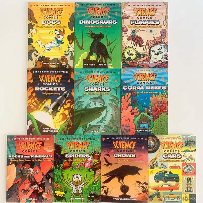 22 Buku Bahasa Inggris (Komik Sains) Cerita Komik Sains Populer