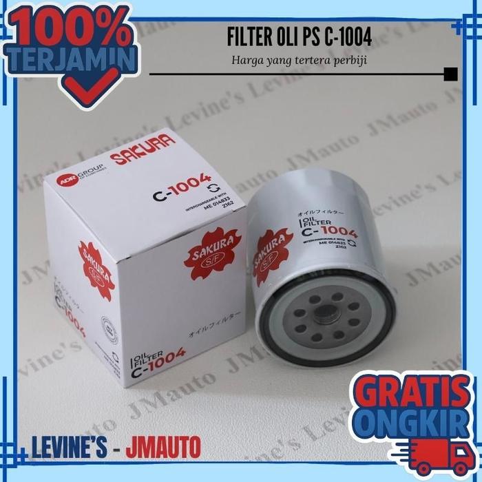 filter oli PS100 sakura C1004 / filter sakura C-1004 / filter oli PS120 / filter oli coltdiesel Ps /