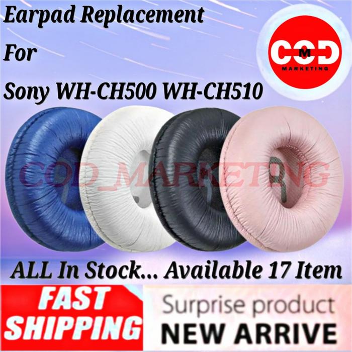 Earcup Earpad Cushion Sony WH-CH520 WH-CH510 WH-CH500 WH CH500 CH510 CH520 CH 520 510 500