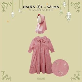 Bonna Raya Naura Set Baby & Naura Set / Gamis Anak / Dres Muslim