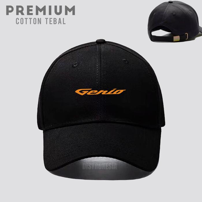 Topi Motor Honda Genio Premium Cotton Caps