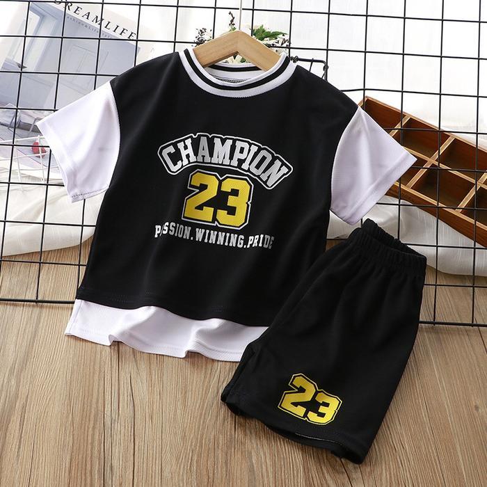 Baju Olahraga Setelan Anak / Baju Santai Anak - JSB05