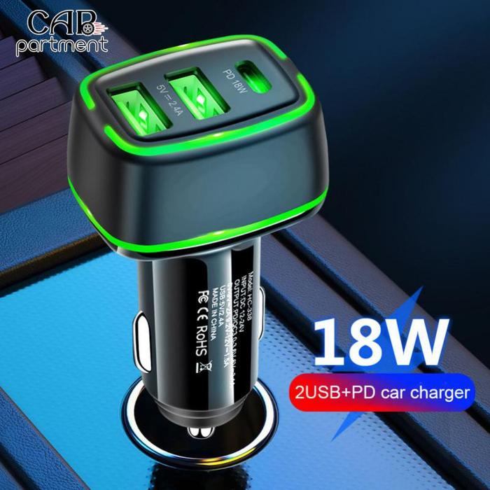 Portable Car Charger Practical Fast Charging Fast Charging Phone