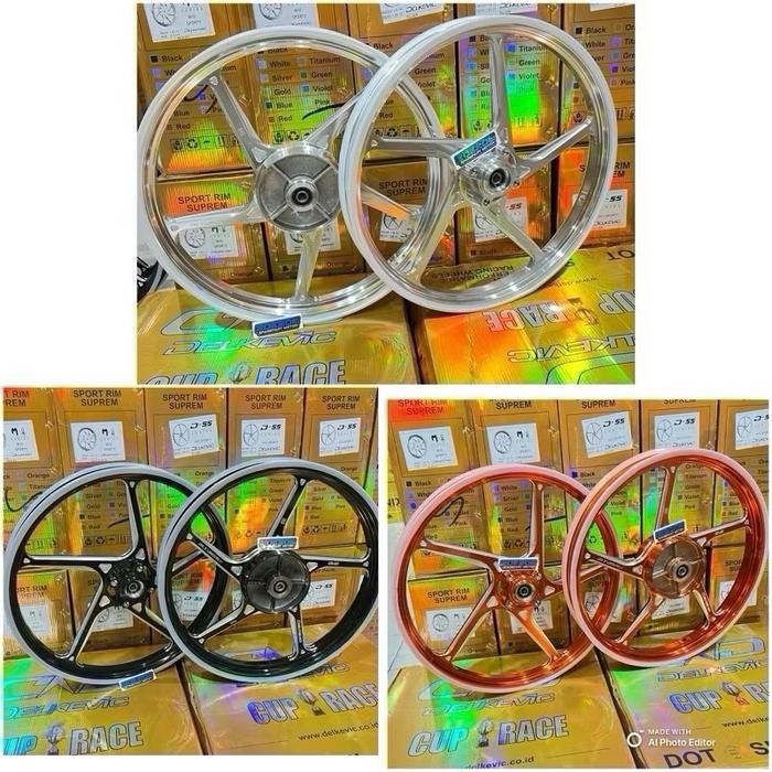 VELG DND D55 RING 1 SUPRA X 125 OLD / KHARISMA / SUPRA X 110 / SUPRA FIT / ASTREA PELK DELKEVIC SUPR