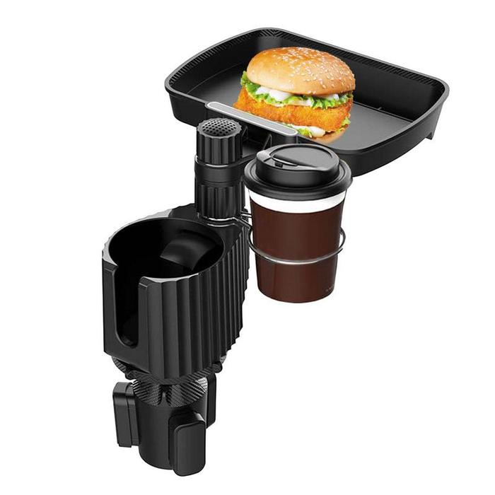 Car Cup Holder Tray Automotive Cup Attachable Tray Car Cup Organizer