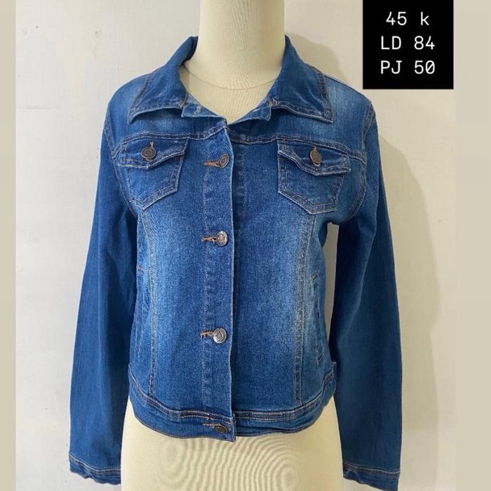 PRELOVED JACKET JEANS WANITA