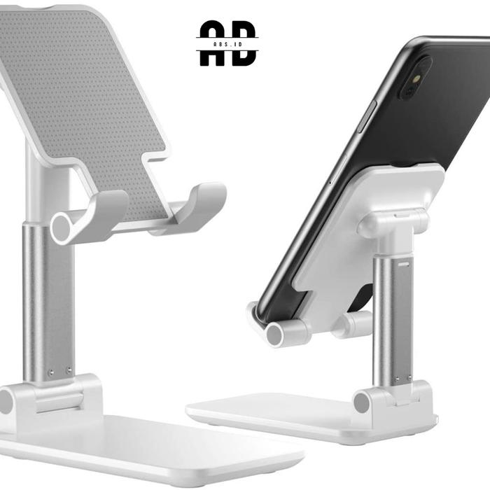 Folding Dekstop Phone Stand HD-23/ Dudukan Handphone Holder Stand HP Handphone Holder Tab