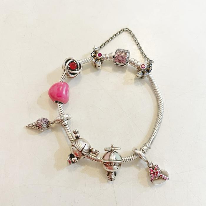 Preloved bracelet pandora original wanita