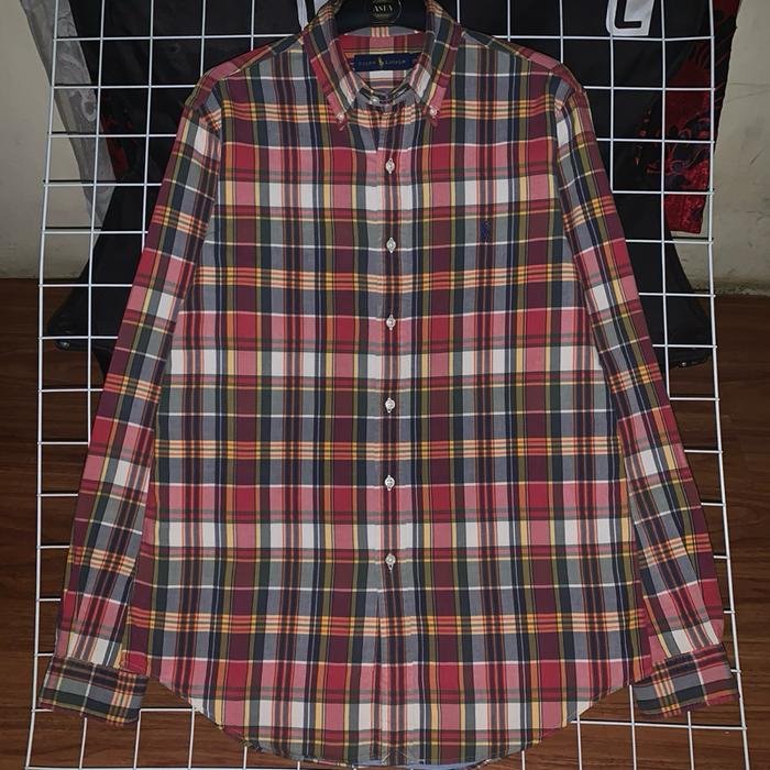 Kemeja pria RL lengan panjang preloved rl.9.1