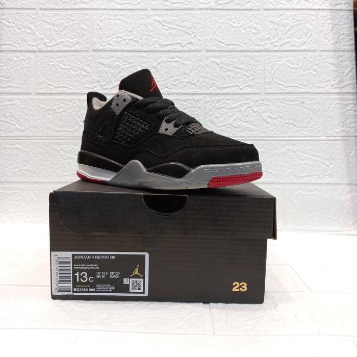 sale SEPATU KIDS NIKE JORDAN 4 RETRO WHITE BRED ORIGINAL VIETNAM BNIB