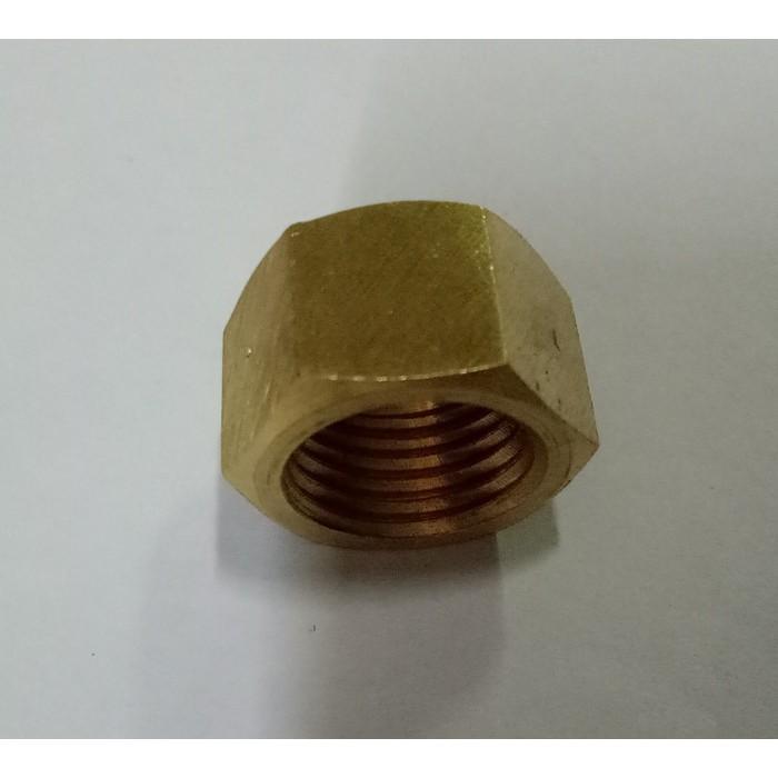 Dop Kuningan 1/4 inch / Tutup Pipa Kuningan
