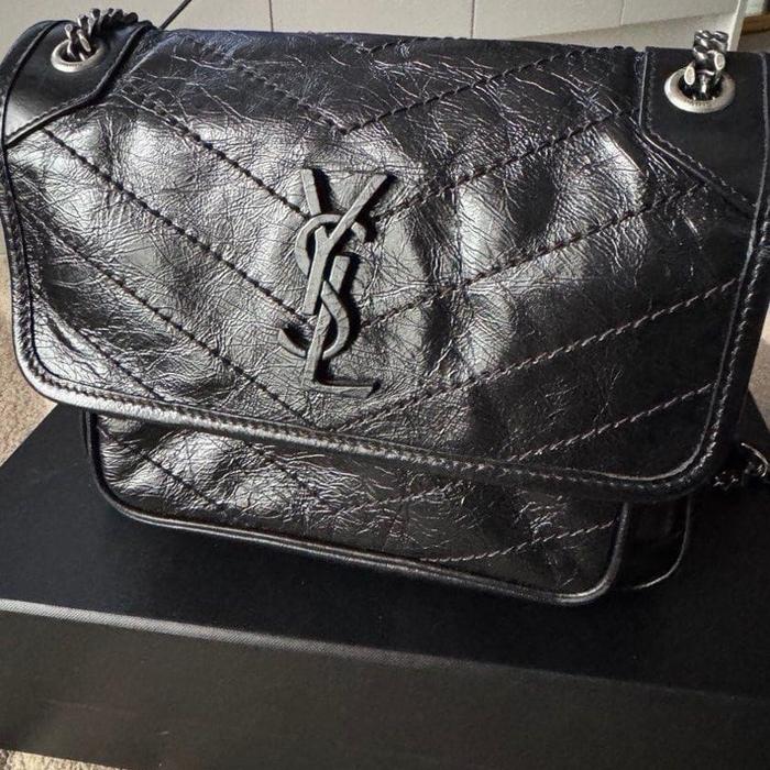 AUTHENTIC YSL NIKI BABY BLACK SHW PRELOVED