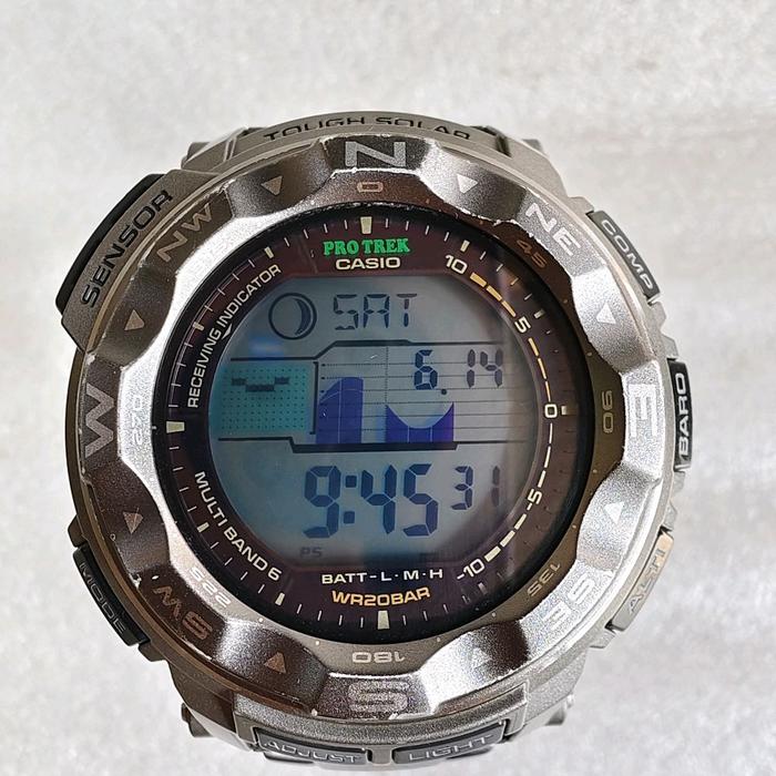 Jam Tangan Casio Protrek Pro Trek PRW-2500 PRW2500 PRW 2500 T Titanium Original Asli