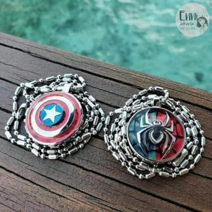 Mci Kalung Kesehatan Spiderman Pendant Marvel Mci Mgi Radiasi Far Infra Red Manfaat Memperlancar Ali
