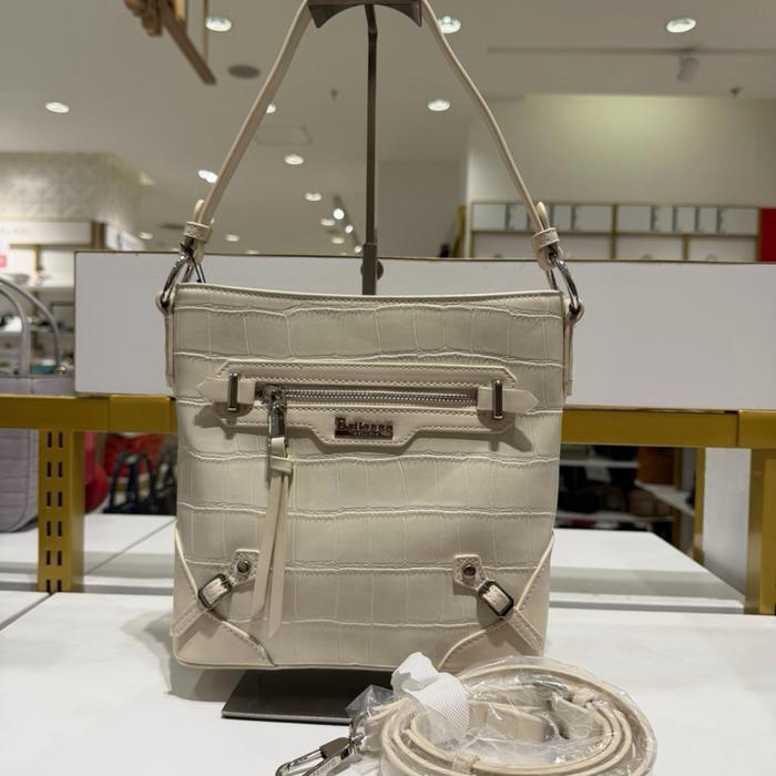 Tas wanita handbag croco bellezza cz334 original depstore mall ori counter tas jinjing sling bag sel