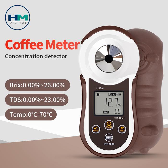 Bluetooth Coffee TDS Brix Refractometer Digital Coffee Densitometer