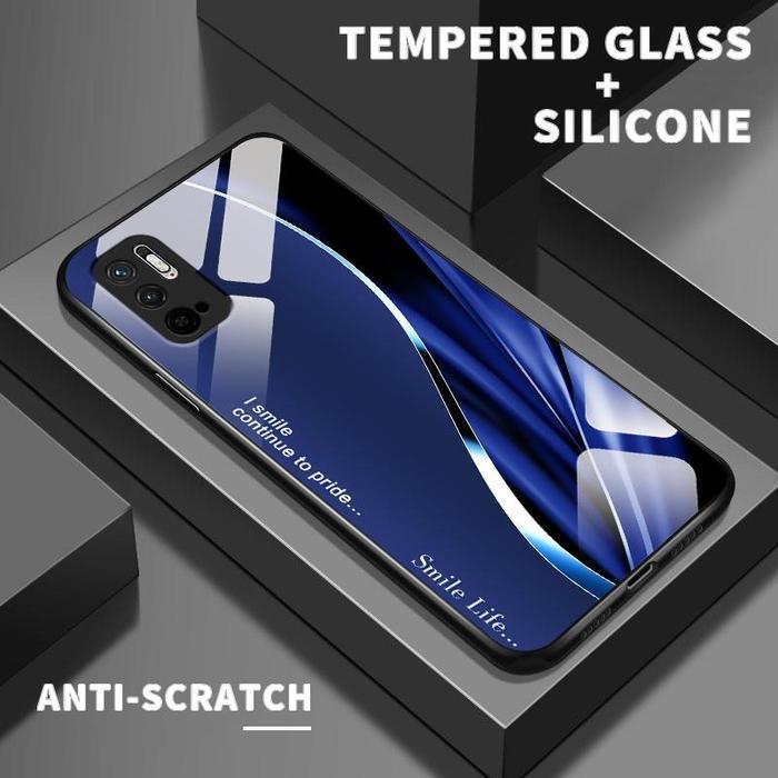 Kaca Glass Case For Redmi Note 10 4G 5G Note 10 Pro Max Note 10S Note 10T Note 11 Note 11 SE Note 11