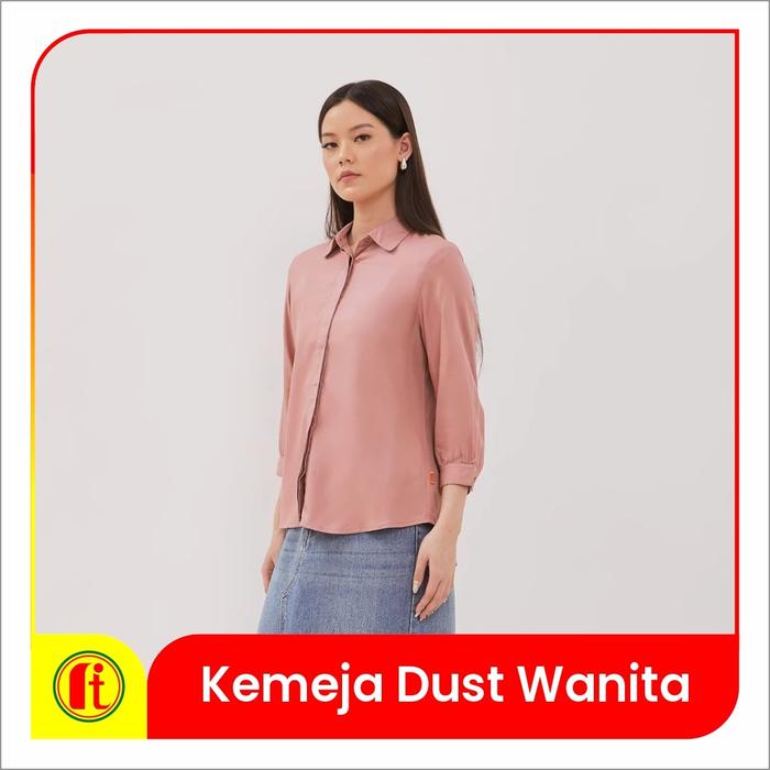 Kemeja Polos Dust Wanita Dewasa - RITA