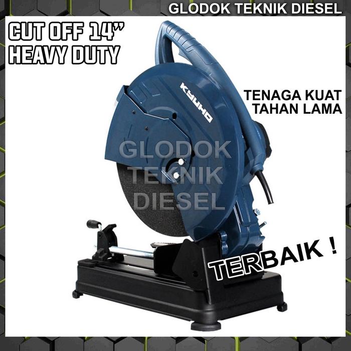 MESIN CUT OFF 14 INCH MESIN POTONG BESI / BAJA 14" TERKUAT & TERBAIK