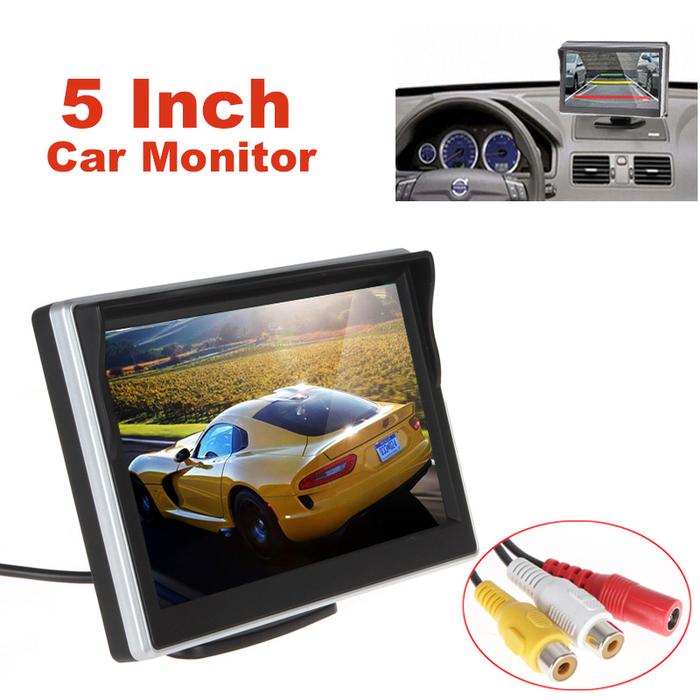 DC 12V 24V 5 Inch 480x272 TFT LCD Digital Car Rear View Monitor LCD