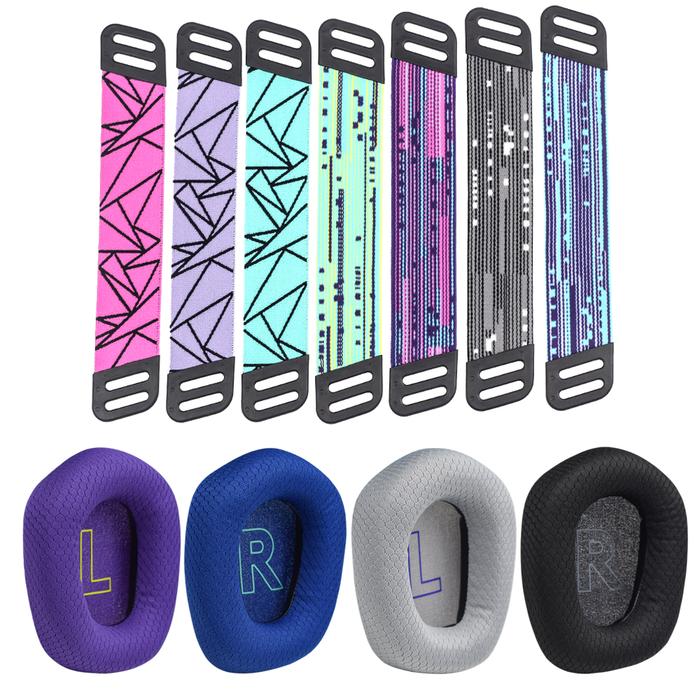 7 Colors NEW Replacement Headphone Headband Ear Pads for Logitech