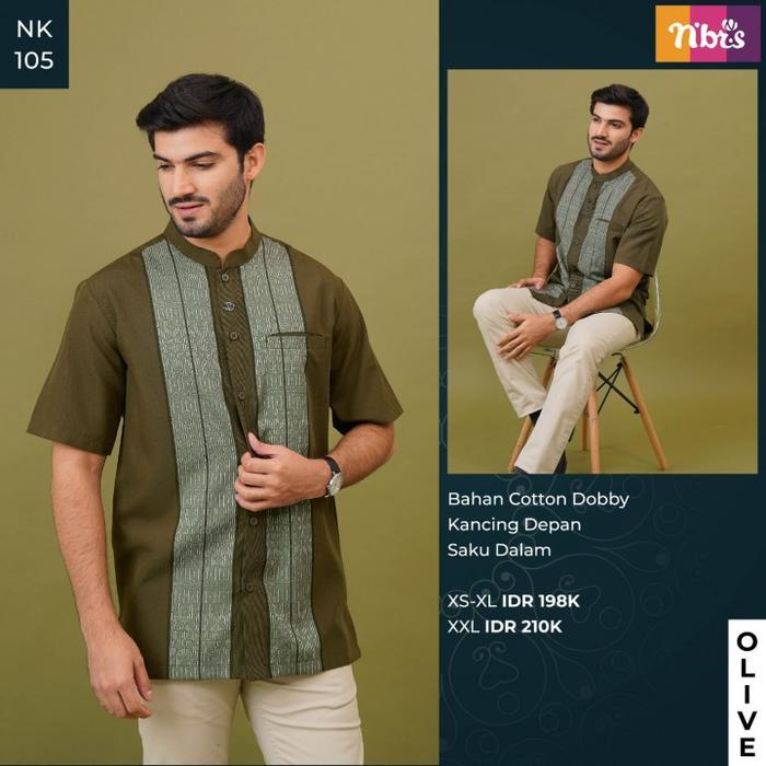 NIBRAS NK105 KOKO DEWASA LENGAN PENDEK