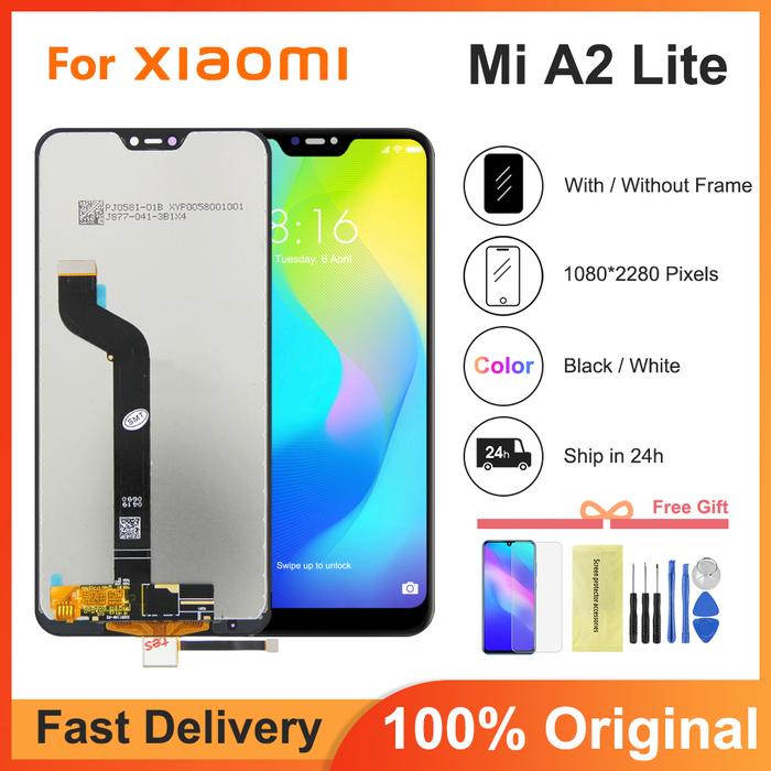 5.84" Original For Xiaomi Mi A2 Lite LCD Display Touch Screen