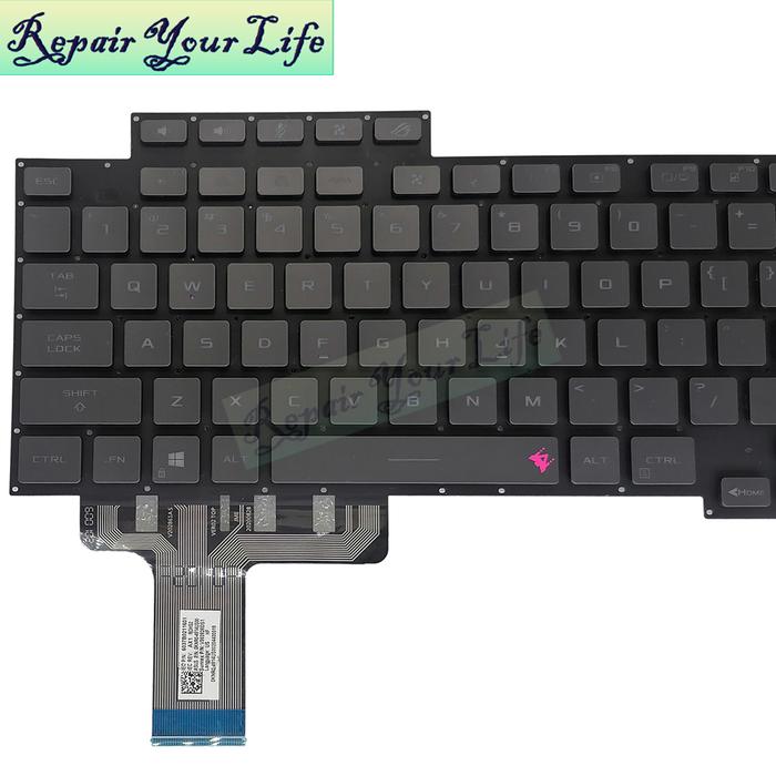 G513 US Backlit Laptop Keyboard for ASUS ROG Strix G15 G513Q G513QM