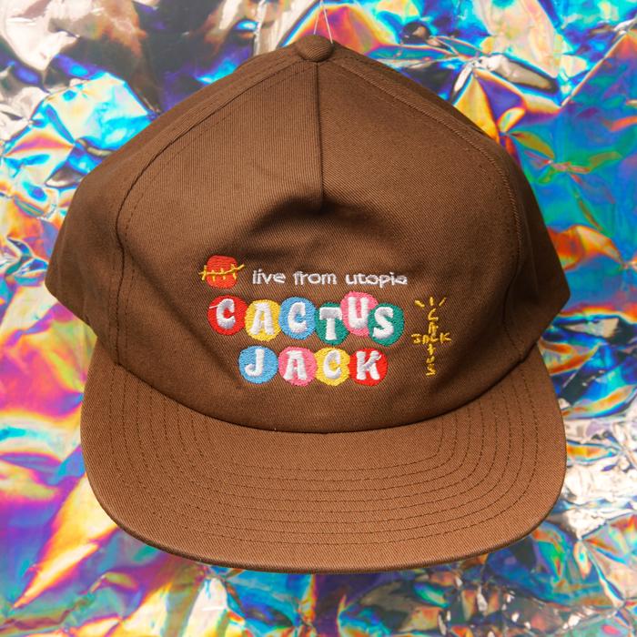Travis Scott x McDonald's Cactus Jack Live From Utopia Snapback Hat