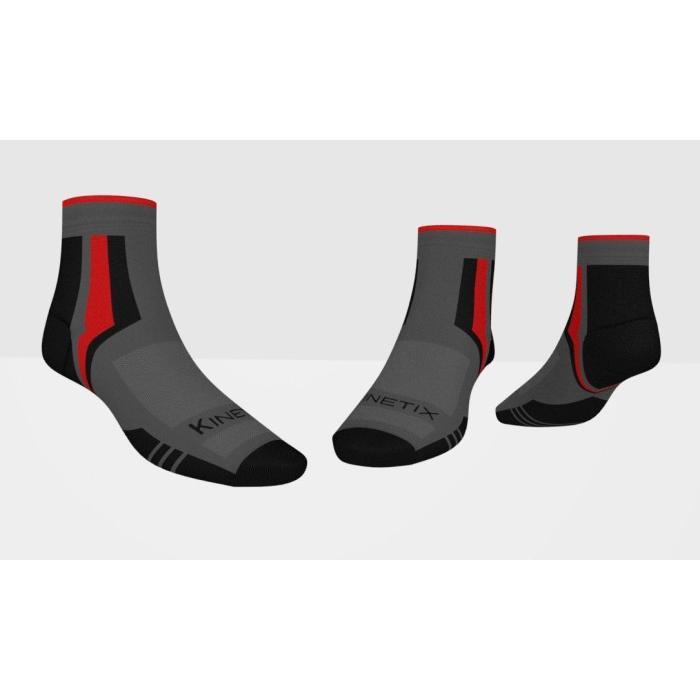 TERBARU K2A – Kinetix Premium Socks Kaos Kaki Sports – [MistyRED] tali sepatu praktis | tali sepatu 