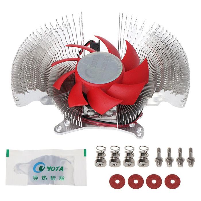 VGA PC Computer Video Card Cooler Cooling Fan Heatsinks 4 VGA Card