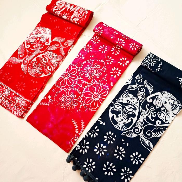 Cukin Batik Pop Motif Topeng Betawi