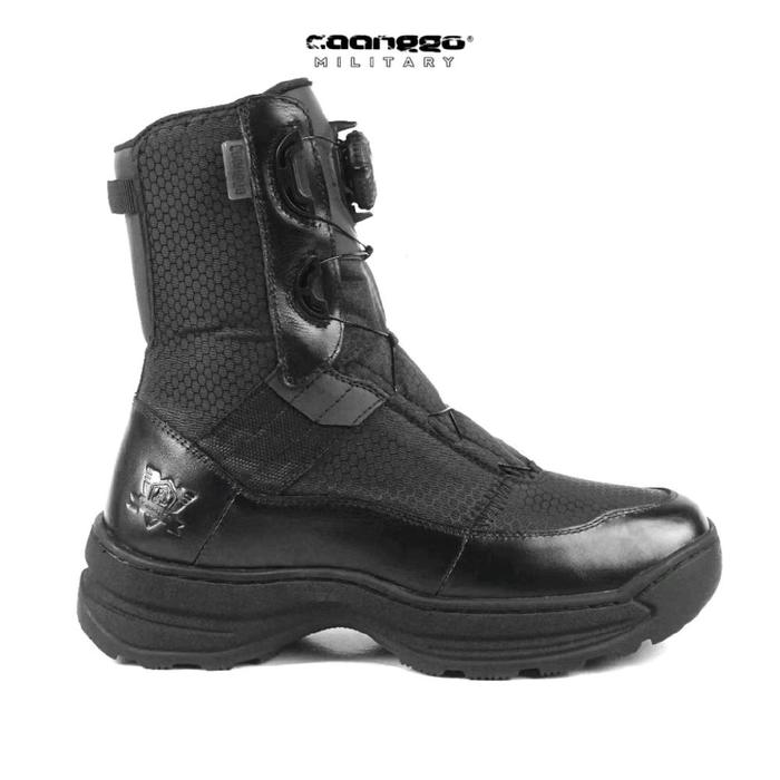 Sepatu PDL Aeron Baru Tali Putar Sol Ringan Brimob Tni Pori Satpam Sekuriti Outdoor free Kaos Kaki