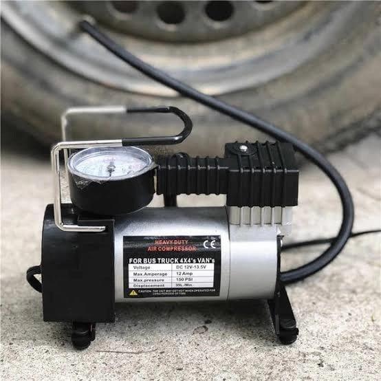 Kompresor Pompa Angin Ban Mobil Compressor 150PSI Otomatis Kecil Mini