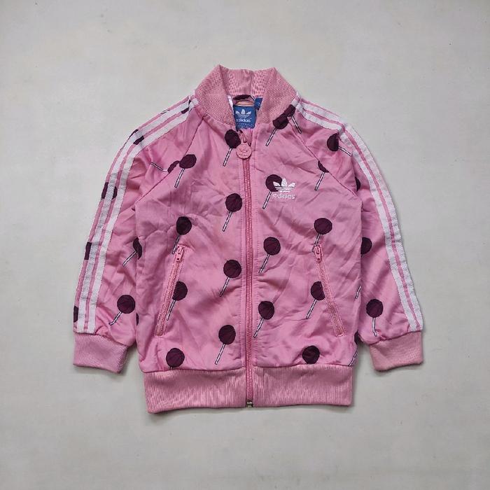 ADIDAS JAKET TRACKTOP ANAK CEWEK 2-3TAHUN