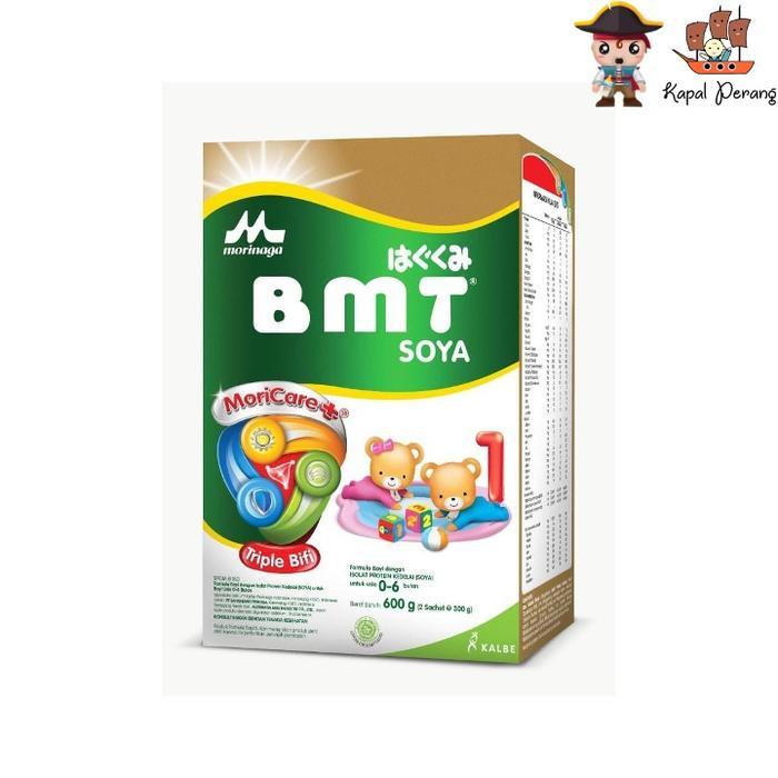 Morinaga BMT Soya Susu Formula Bayi 0-6 Bulan Isolat Protein Kedelai 150g/300g/600g
