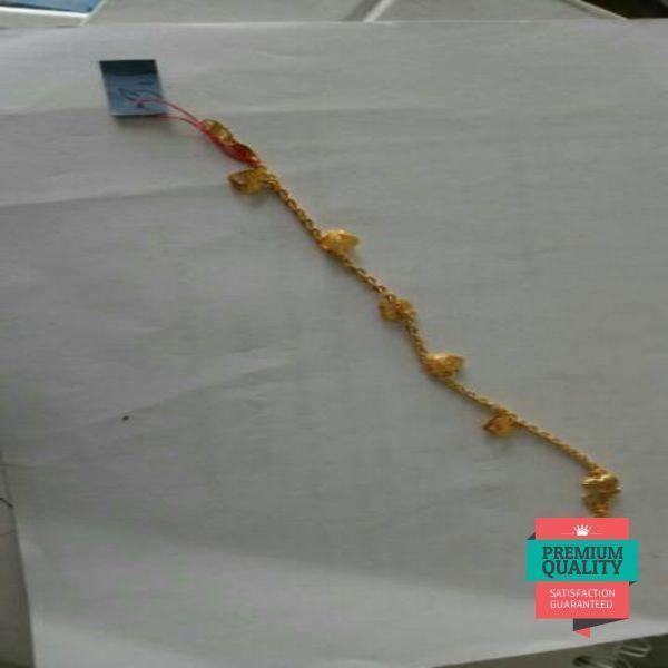 PROMO GELANG EMAS ASLI KADAR 875 MODEL FANCY BUNGA KEREN