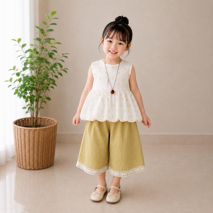 GS006 Set korean style celana panjang