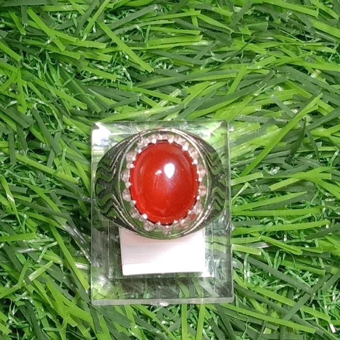 Batu Akik Natural Sulaiman Darah Asli 100% Original