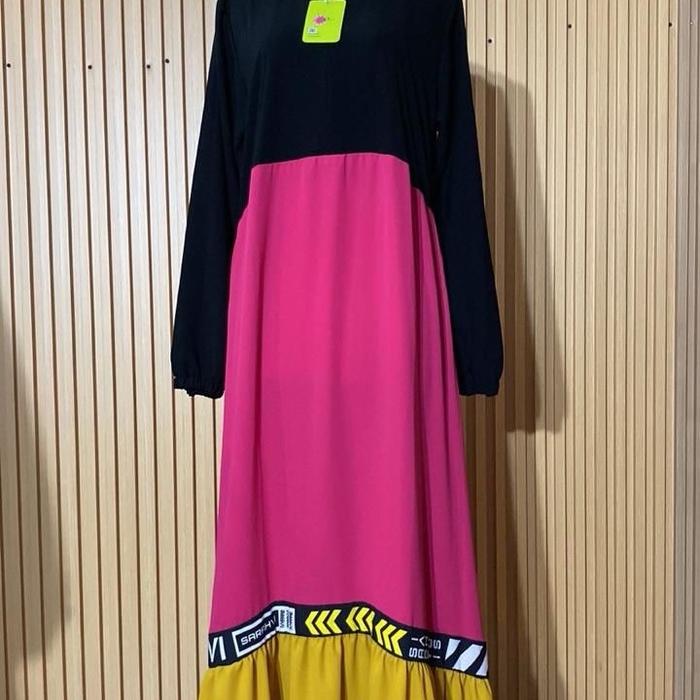 Dress muslimah polos cantik by  Sarah vi