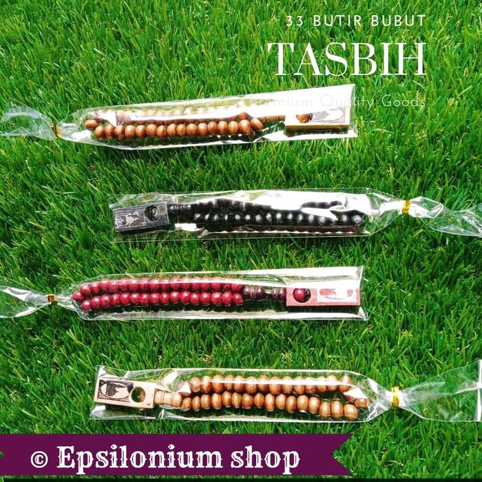 TASBIH BUBUT KAYU 33Butir