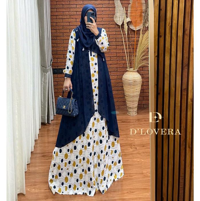 Andara . Bahan : Cotton armani mix ceruty