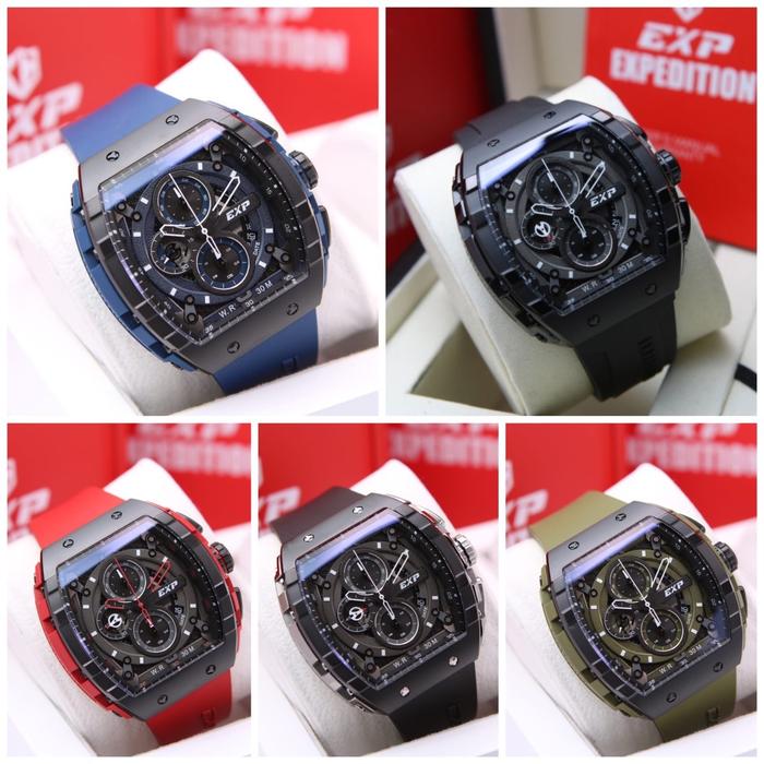 [DUNIA ARLOJI PONTIANAK] e 6782 Jam tangan exp seri 6782 mc
