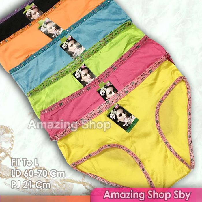 1 Lusin 12 Pcs Cd Celana Dalam Wanita Abg Remaja Import Naer Surabaya