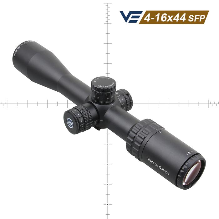 Vector Optics Orion 4-16x44 MAX Riflescope Shotgun FMC In  Shooting