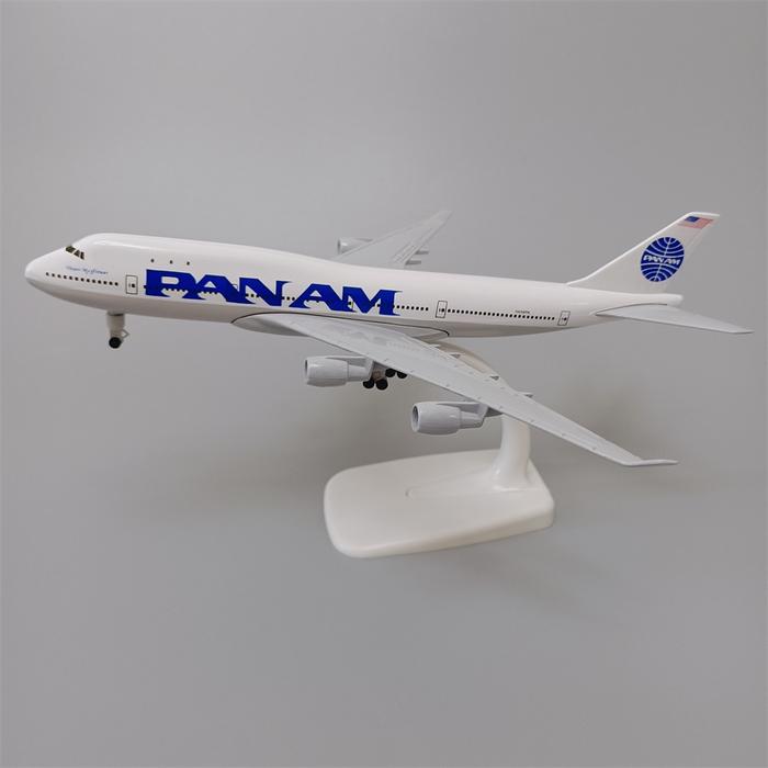 20cm Alloy Metal USA Air Pan American PAN AM Boeing 747 B747 Russian