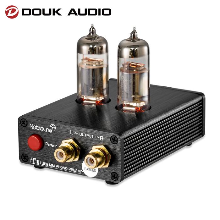 Douk Audio T2 Mini MM Tabung Vakum Phono Stage Terbaik Preamp untuk