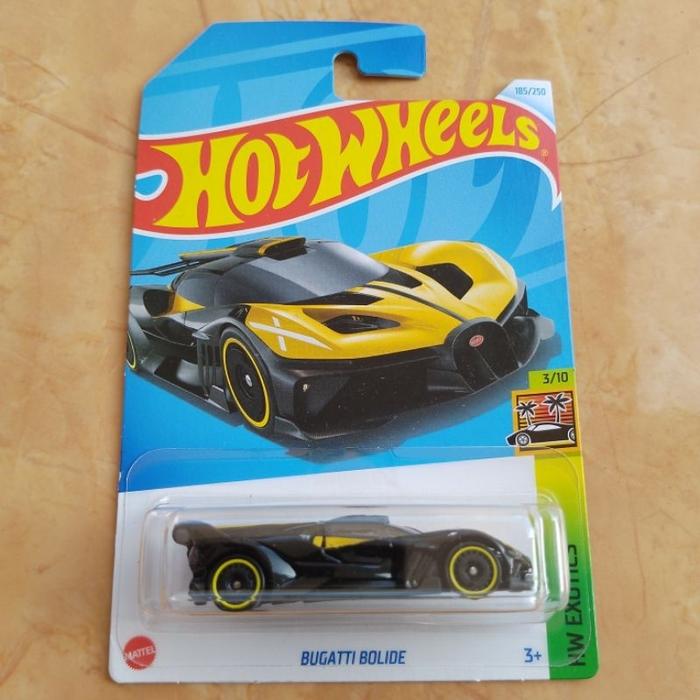 Hot Wheels BUGATTI BOLIDE kuning